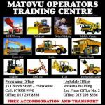 SWAZILAND SCHOOL OF TLBS,FORKLIFT,CRANES+27795319990