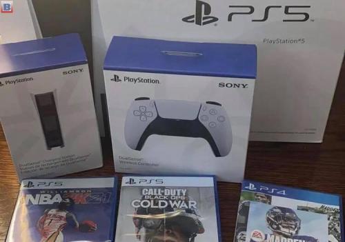 New Sony Playstation 5 825GB White + 15 Free Games