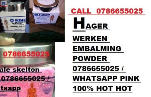 hager werken embalming powder supplier +27786655025 in Zambia